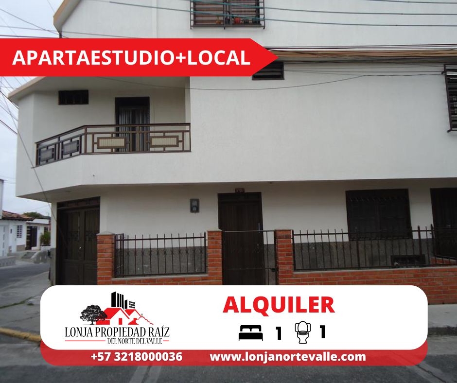 Apartaestudios en Arriendo, Cartago,  - Cartago