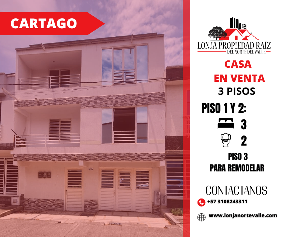 Casas en Venta, Cartago,