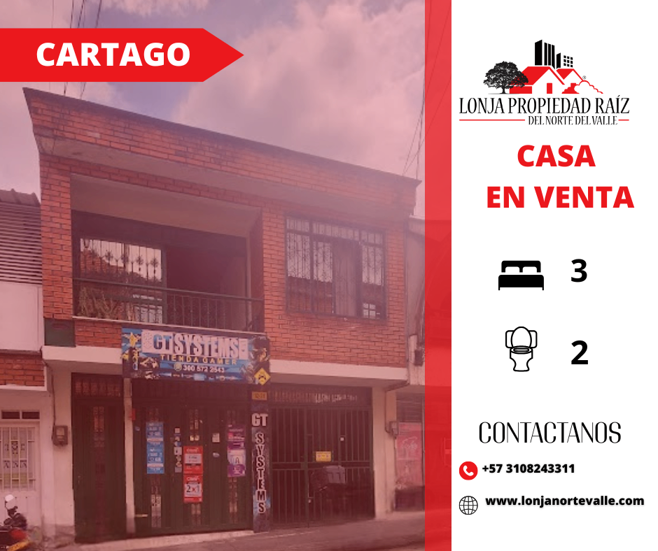 Casas Con Local en Venta, Cartago,  - El Palatino