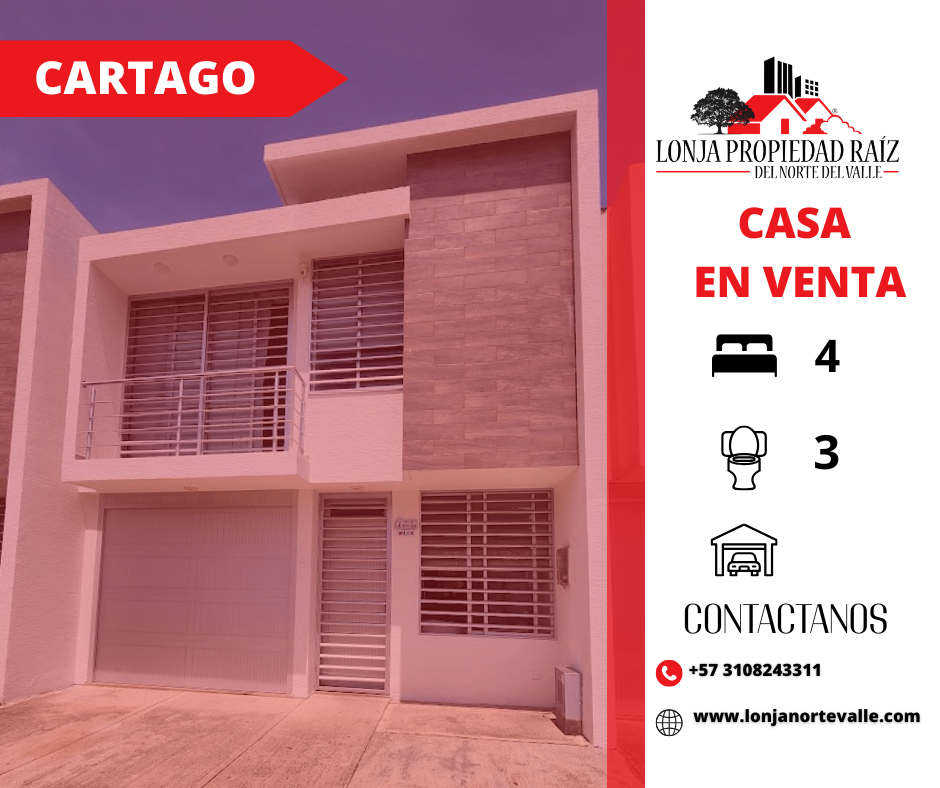 Casas en Venta, Cartago,  - Cartago