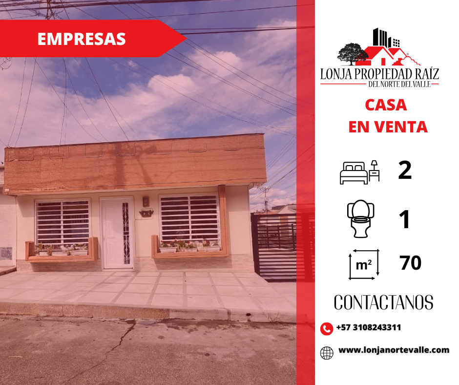 Casas en Venta, Cartago,  - Empresas Municipales
