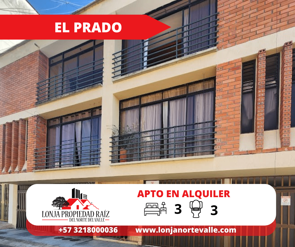 Apartamentos en Arriendo, Cartago,  - El Prado