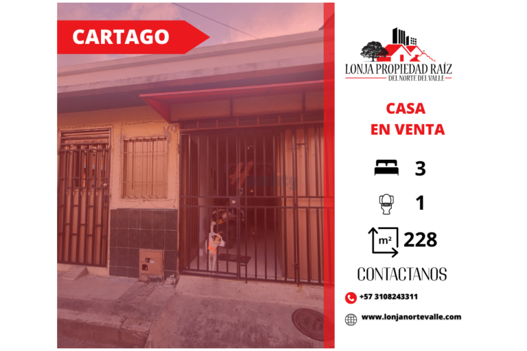 Casas en Venta, Cartago, – Guadalupe
