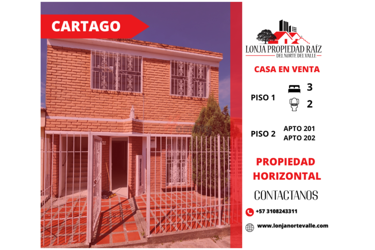 Casas en Venta, Cartago, – El trebol