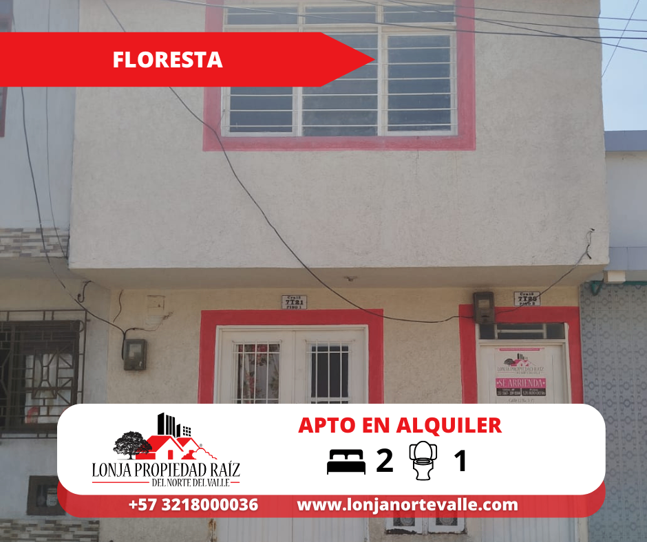 Apartamentos en Arriendo, Cartago, – La Floresta