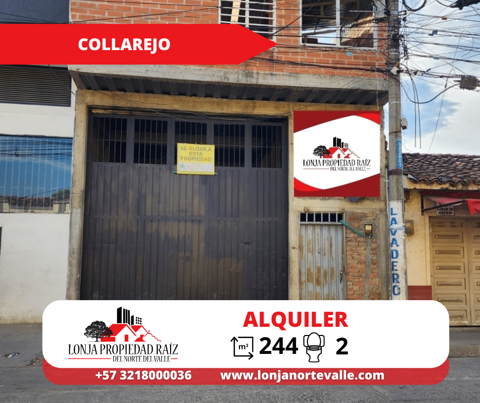 Bodegas en Arriendo, COLLAREJO, – Cartago