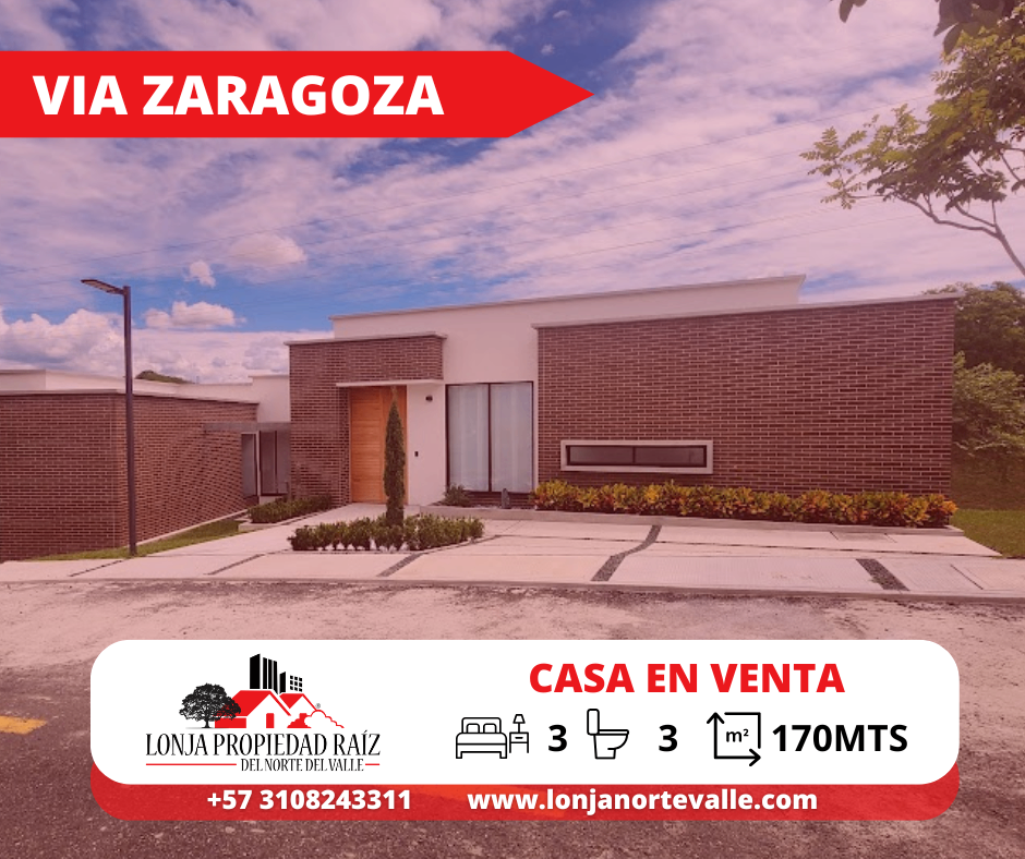 Casas Campestres en Venta, Cartago, – Zaragoza