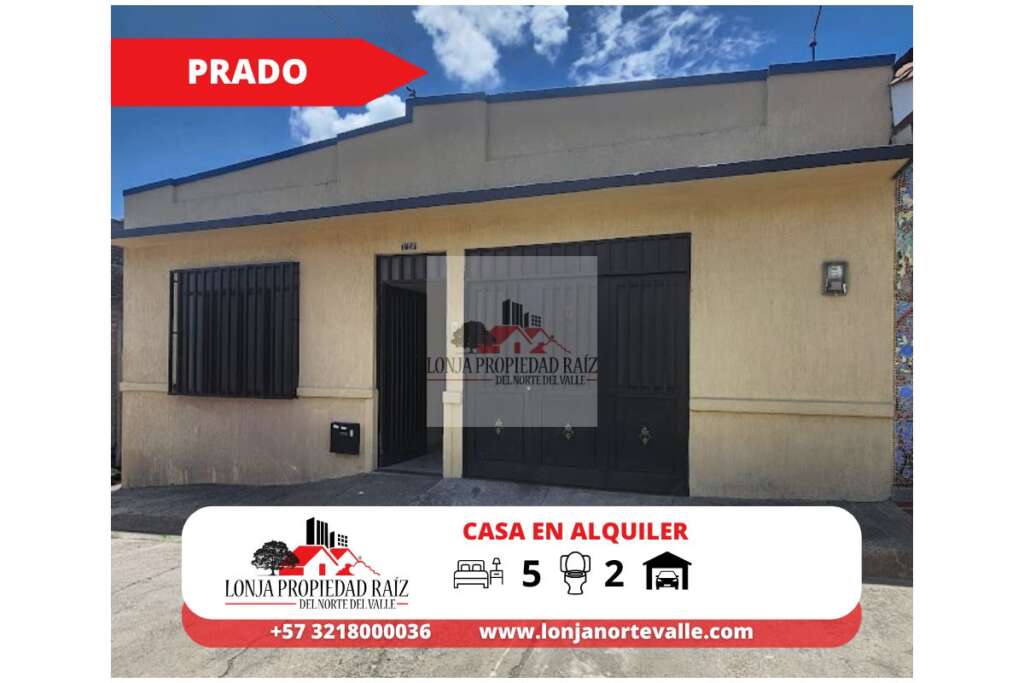 Casa en arriendo en El Centro Cartago