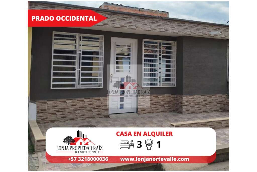 Casa en arriendo en El Centro Cartago