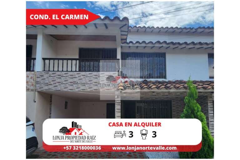 Casa en arriendo en El Centro Cartago