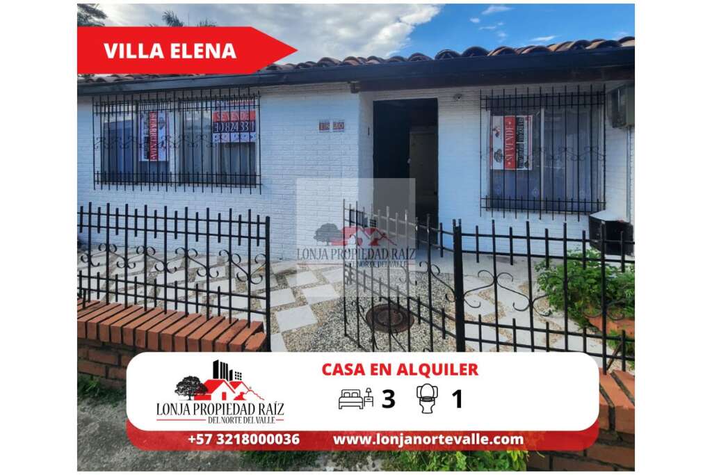 Casa en arriendo en Villa Elena Cartago