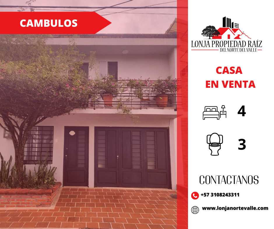 Casas en Venta, Cartago, – Cambulos