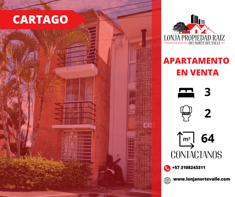 Apartamentos en Venta, Cartago, – Cartago
