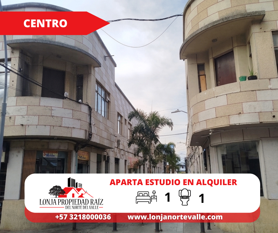 Apartaestudios en Arriendo, Cartago, – El Centro