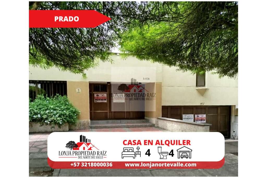 Casa en arriendo en El Prado Cartago