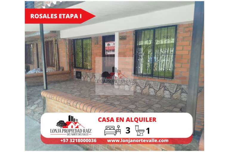 Casa en arriendo en El Centro Cartago