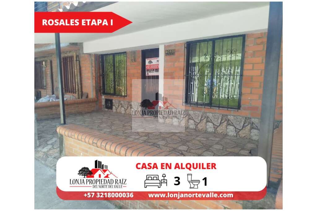 Casa en arriendo en El Centro Cartago