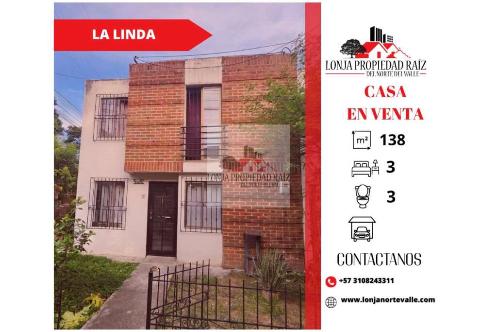 Casa en venta en LA LINDA Cartago