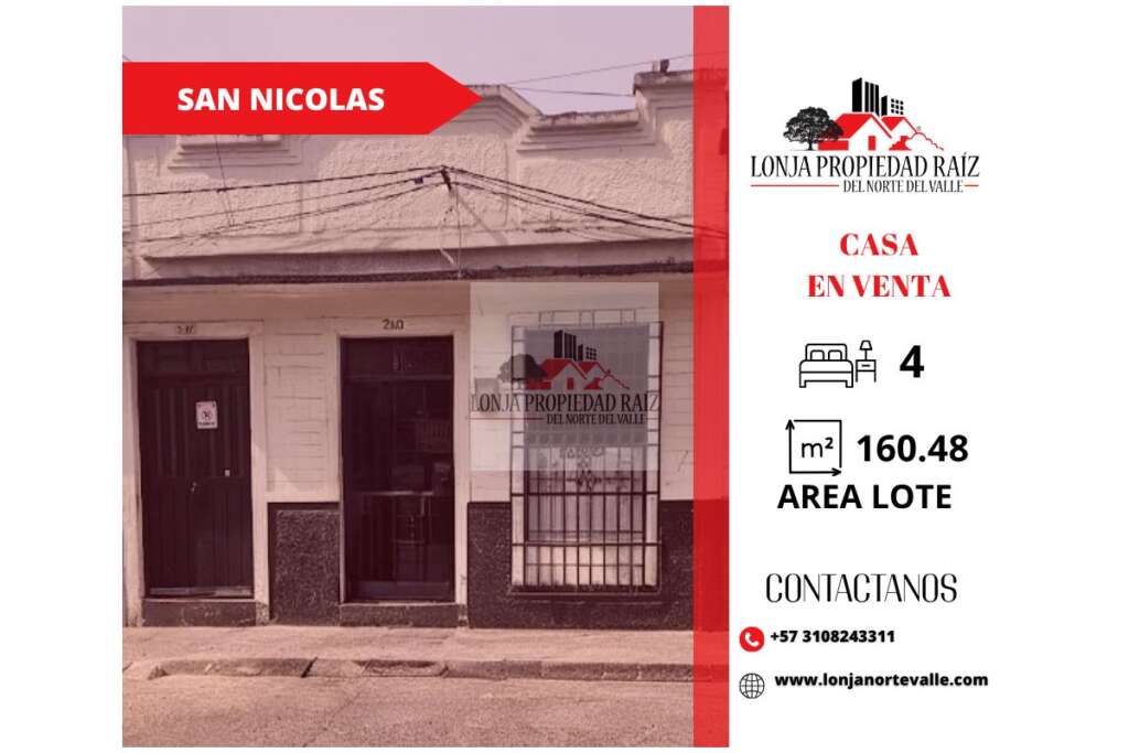 Casa en venta en San Nicolás Cartago