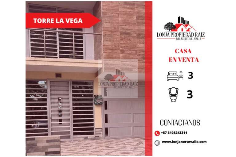 Casa en venta en Torre La Vega Cartago
