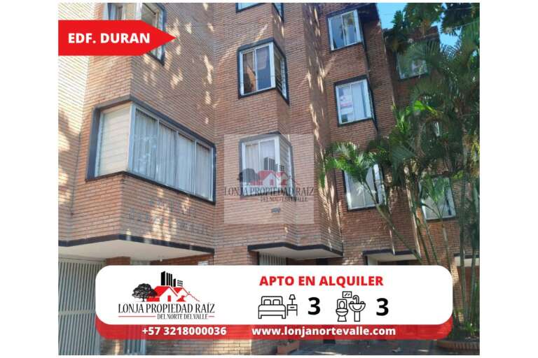 Apartamento en arriendo en El Centro Cartago