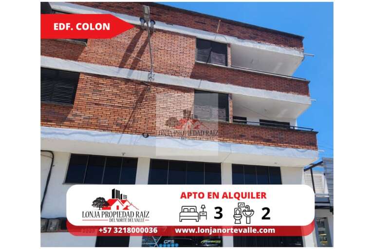 Apartamento en arriendo en El Centro Cartago